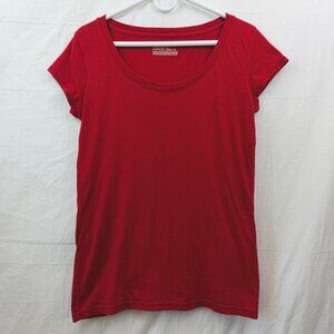 Scoop Neck Casual Tee Women XL Red Mossimo Supply Co